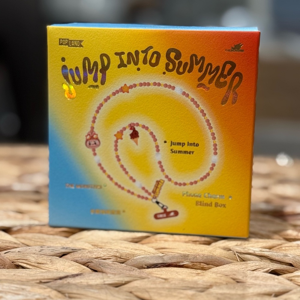 Pop Land exclusive “Jump Into Summer” Blind Box Phone Charm/ Lanyard